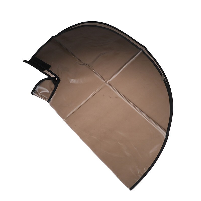 Leather Collar Cape for Hair Cutting, Hair Curling, Hair Dyeing Cape
