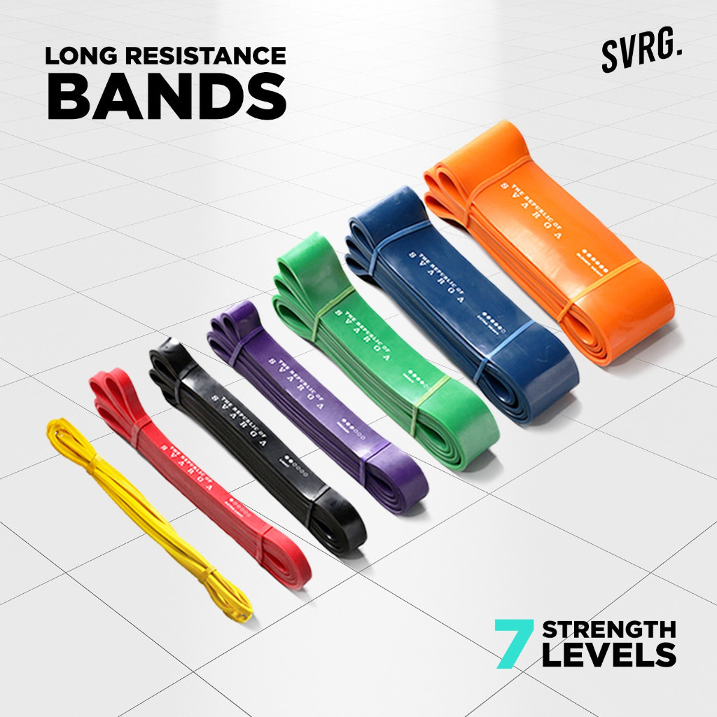Svrg Resistance Band 20 Kg Long Resistance Band Svarga
