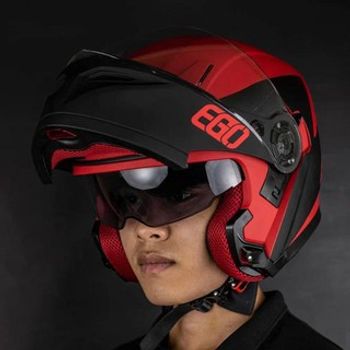 Mũ bảo hiểm fullface lật hàm EGO E-9 - GARA20