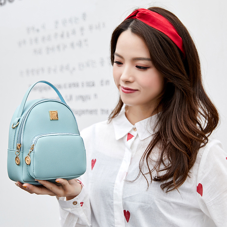[HCM]Balo Mini Nhỏ Xinh Da Trơn