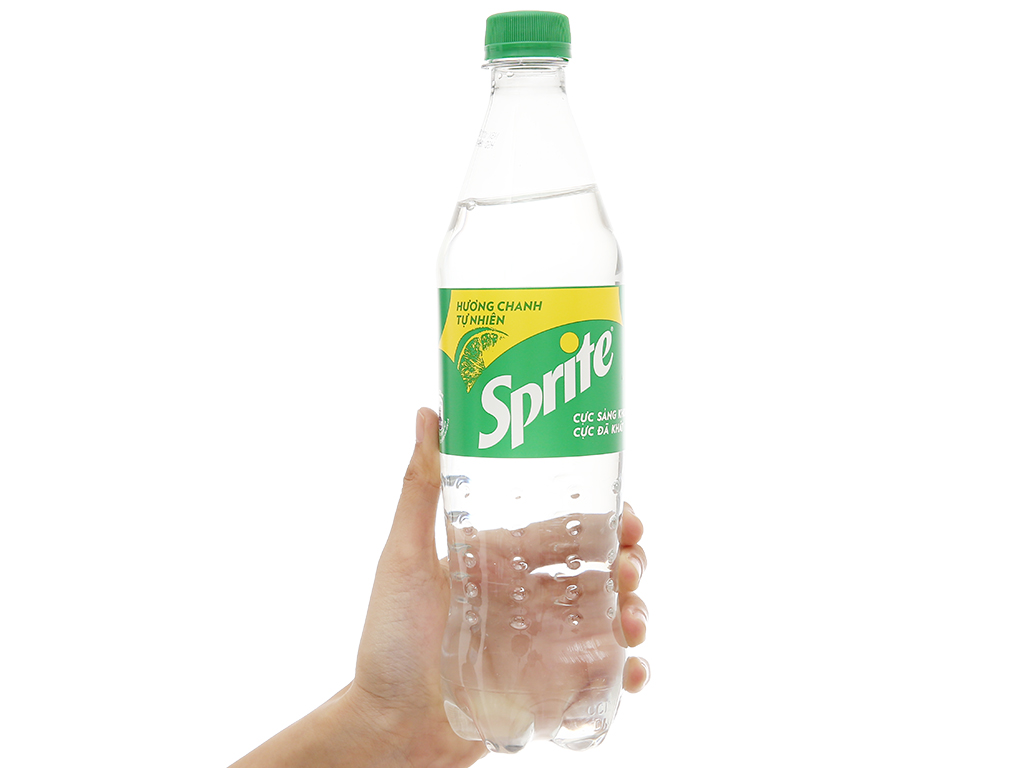 chai nước ngọt SpritE hương chanh 600ml