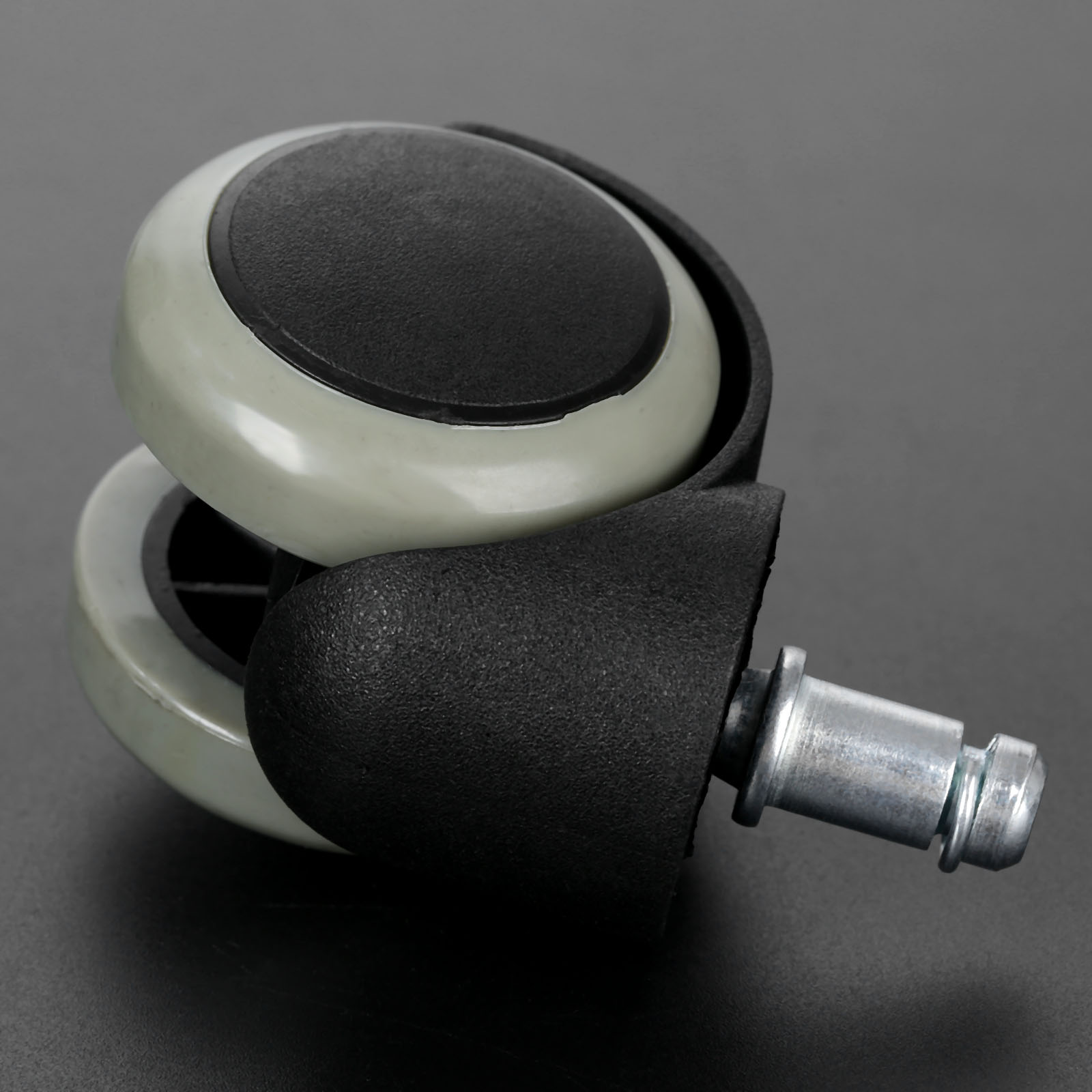 1pc Rubber Computer Chair Roller Caster Wheels Degree Swivel 50mm ...