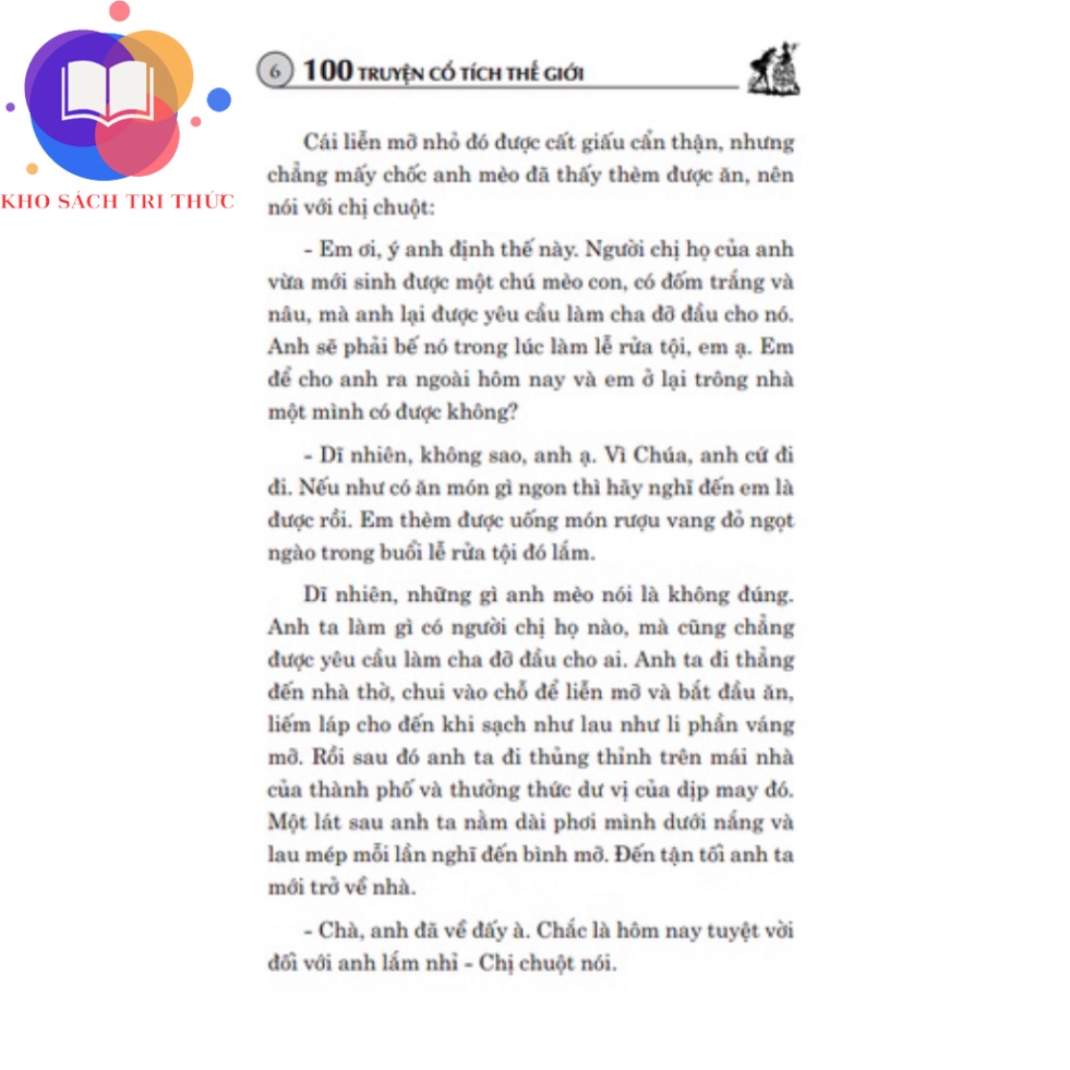Sách - 100 truyện cổ tích thế giới (Mềm)