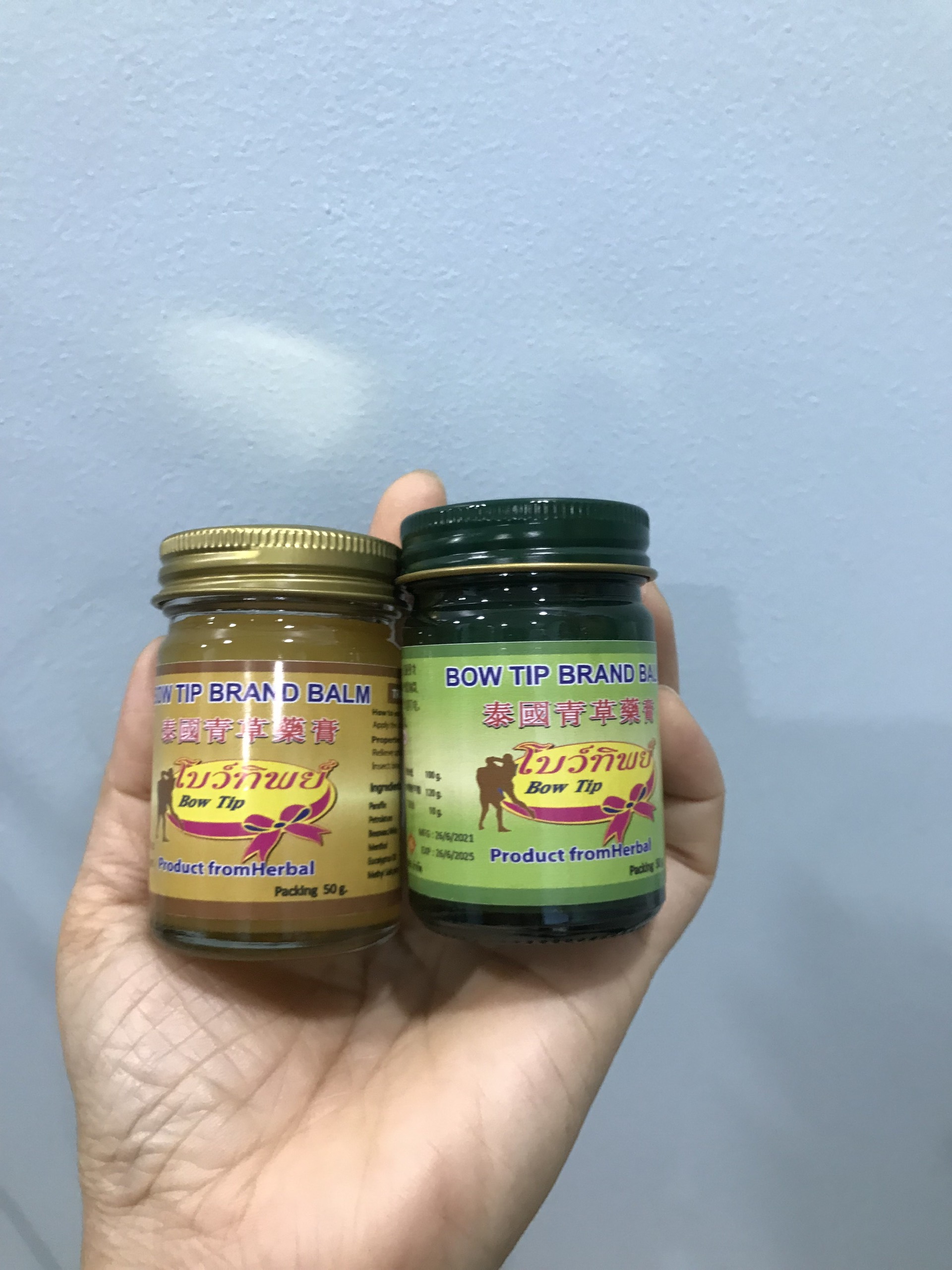 [HCM]Dầu cù là thảo dược Bow Tip Brand Balm 50g