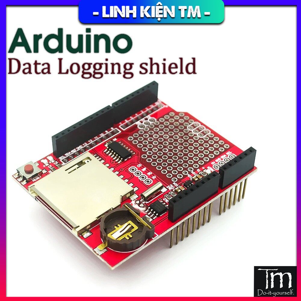Mạch Giao Tiếp Arduino Data Logging Shield