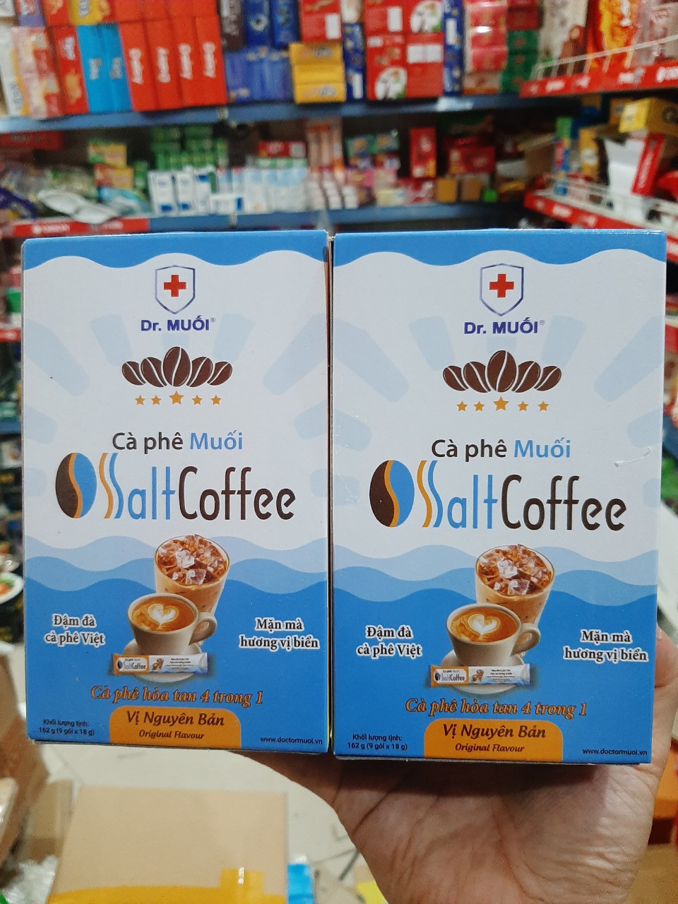 Cà Phê Muối Hộp 162g