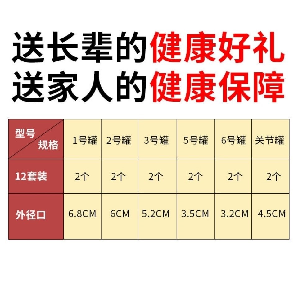 Original 真空拔罐器家用抽气式拨火罐气罐美容院专用非玻璃吸湿罐祛湿套装