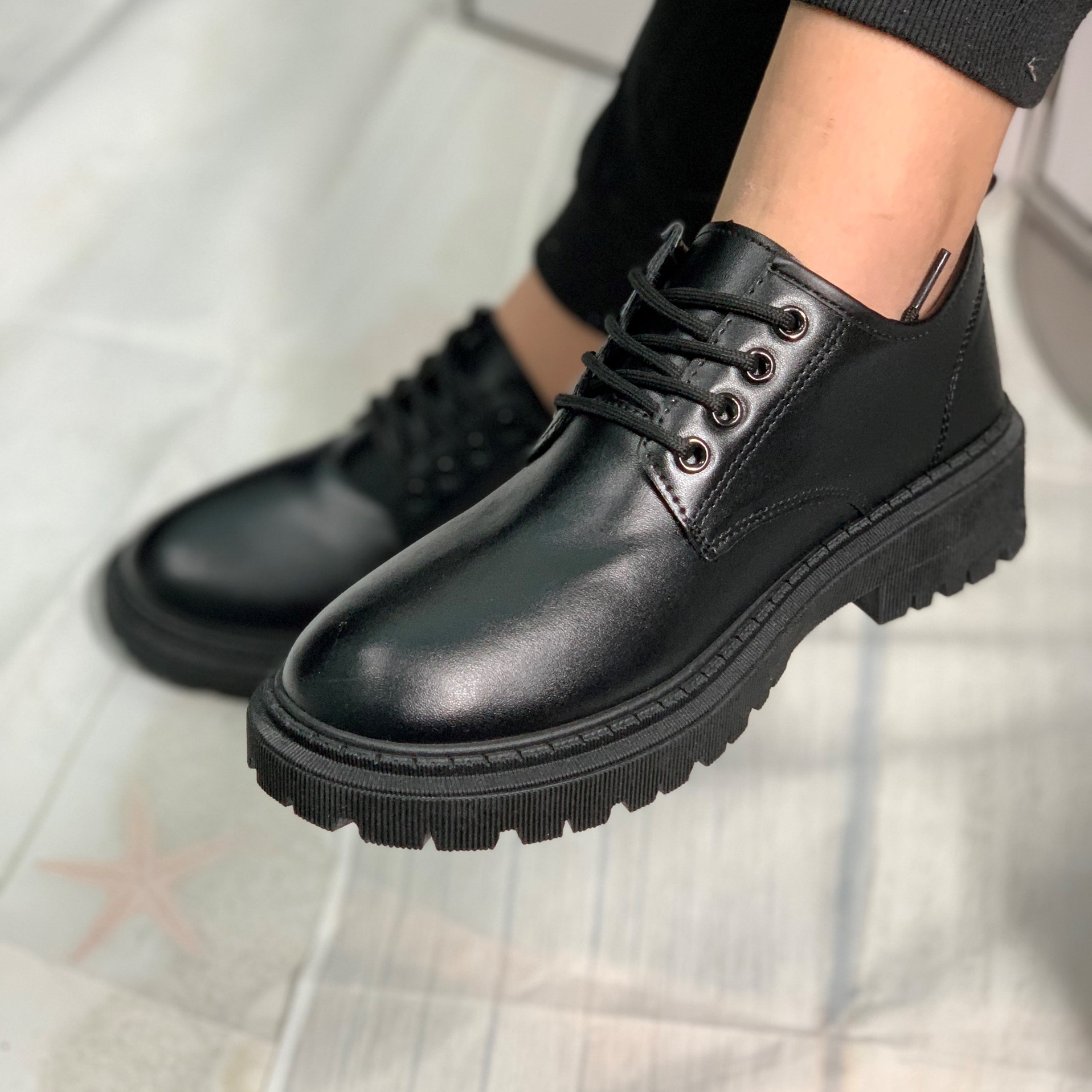 Giày Bốt dr martens thấp cổ tăng chiều cao 5 cm mã DAT