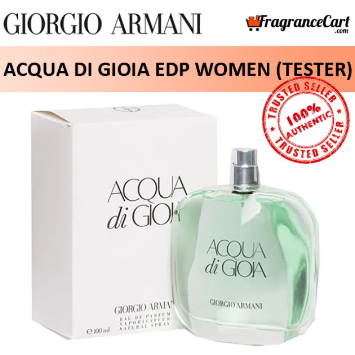 tester acqua di gioia