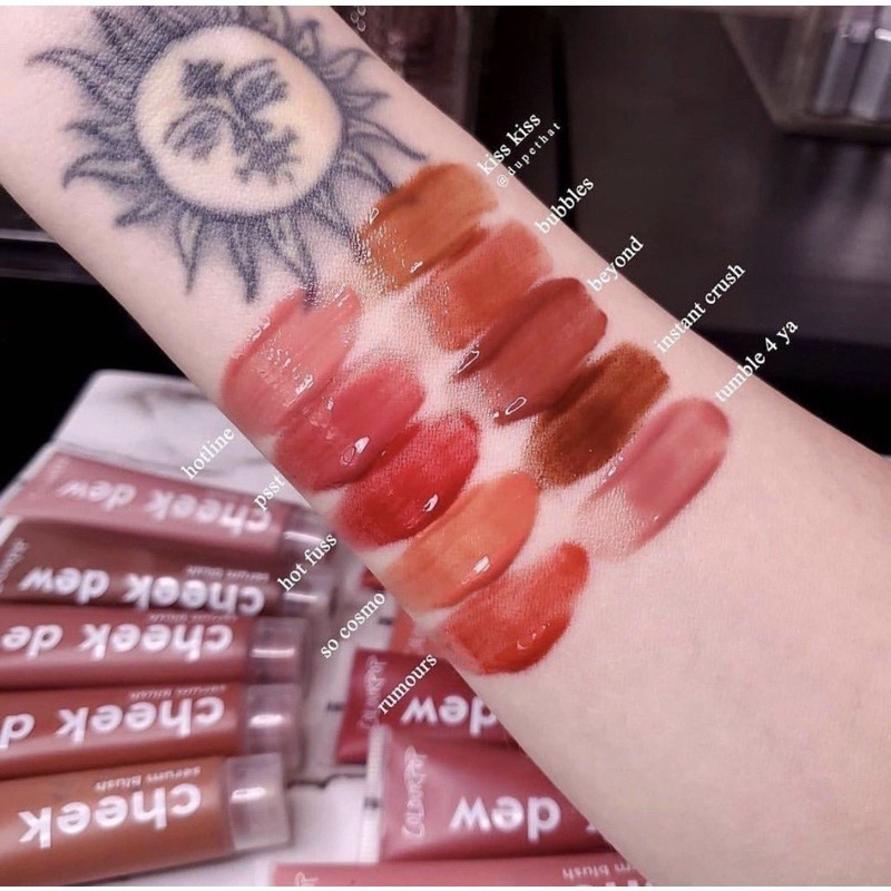 Má hồng kem Colourpop Cheek Dew Serum Blush