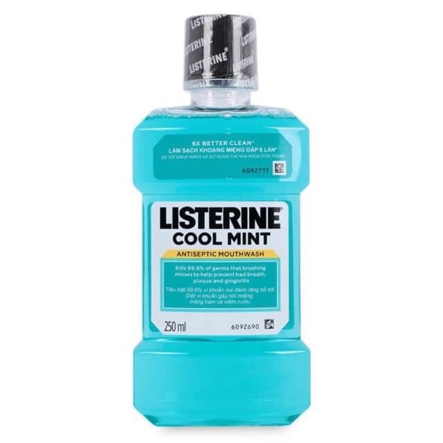 [NỘI ĐỊA THÁI] NƯỚC SÚC MIỆNG LISTERINE COOL MINT 750ML - THÁI LAN