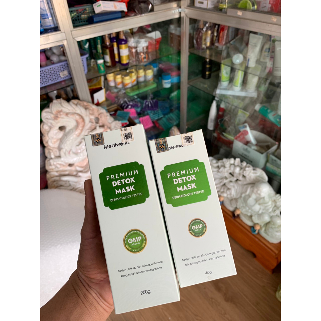 (Sỉ Spa) Mặt nạ thải độc Detox Mask MEDIWORLD (dành cho mọi loại da)