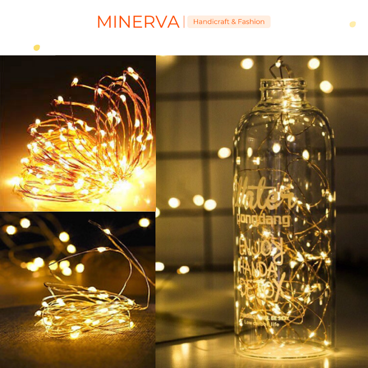 Đèn fairy light trang trí có sẵn pin Minerva