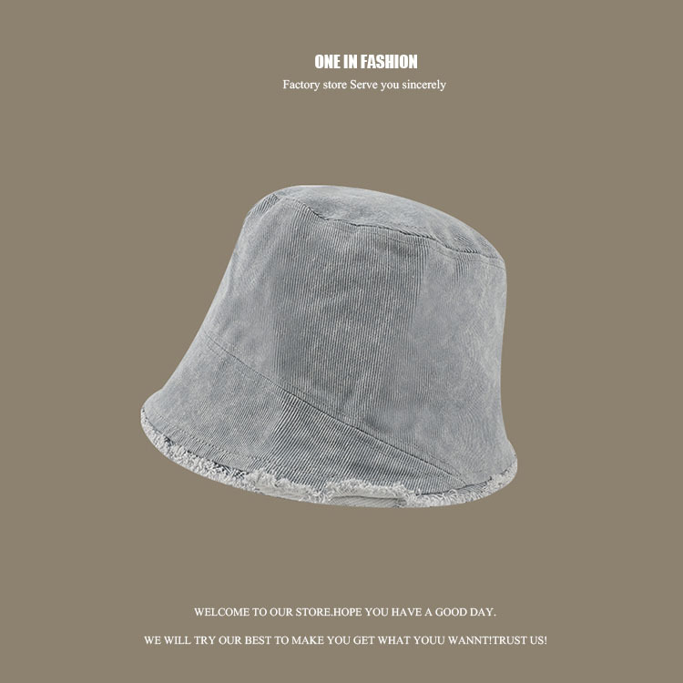 - Mũ nón bucket denim phong cách Ulzzang