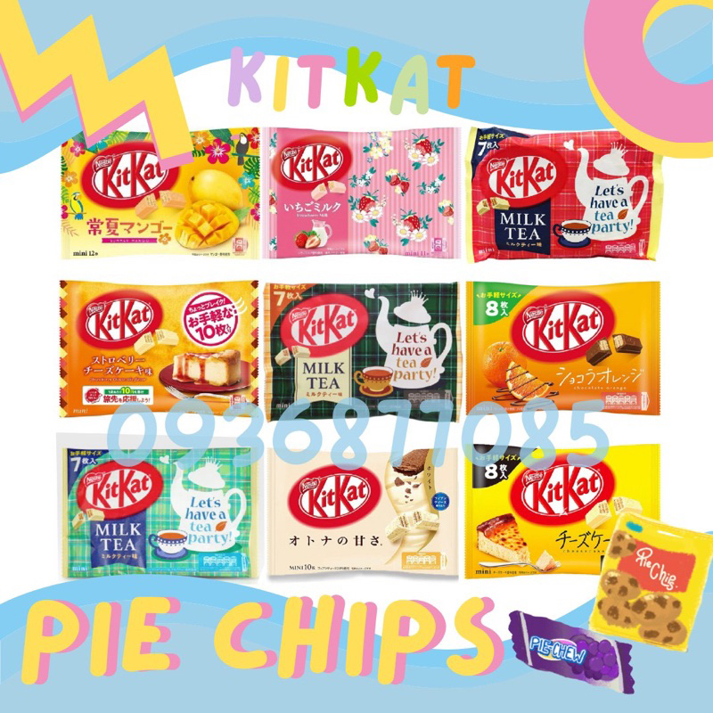 Bánh Socola KitKat Mini Nhật Bản LẺ 1 THANH  Nhiều Vị