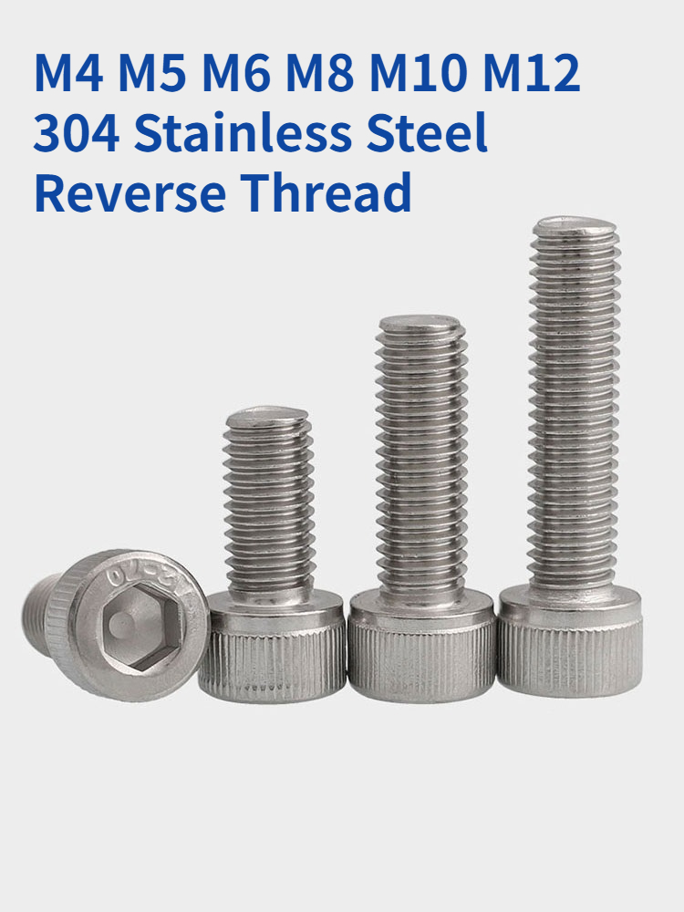 M4%20M5%20M6%20M8%20M10%20M12%20304%20Stainless%20Steel%20Reverse%20Thread%20Screws%20Left%20Hand%20Hex%20Hexagon%20Socket%20Screw%20Cup%20Allen%20Bolts%20-%20Image%204