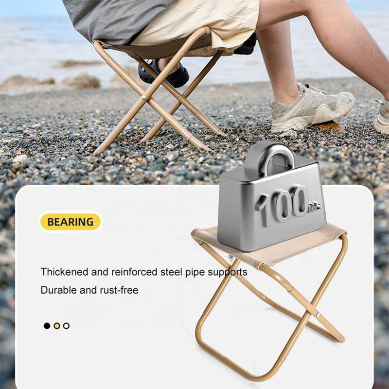 【HUIESON】Outdoor portable folding chair, camping ultra-light and convenient storage stool