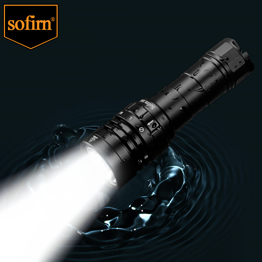 Sofirn Đèn Pin LED Lặn Biển SD05 Đèn Lặn 6500K Đèn 3000lm Siêu Sáng Có