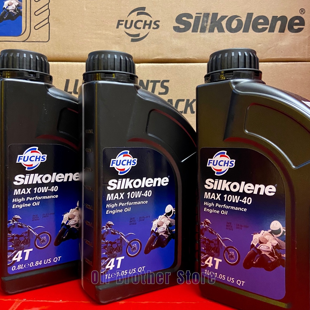 Nhớt xe số Fuchs Silkolene Max SUPER 4 10W40