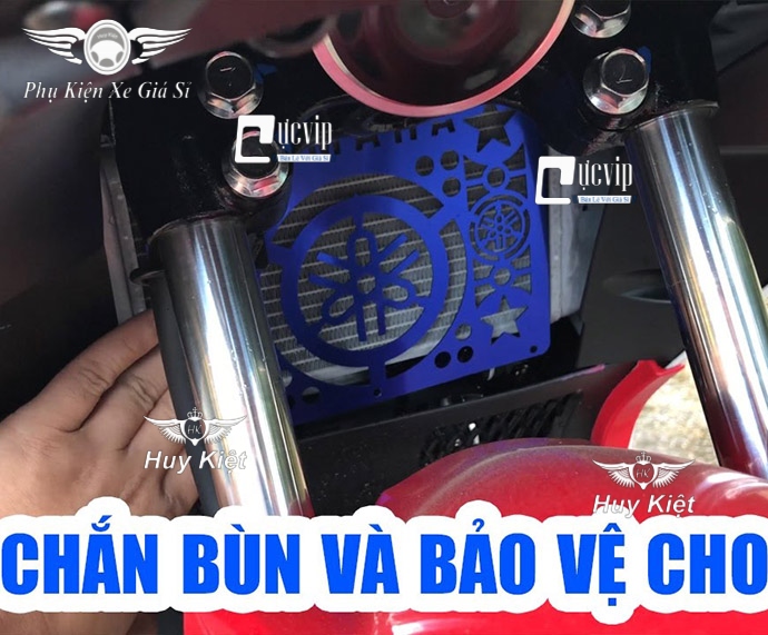 [HCM]Che Két Nước Nhôm Cho Exciter 135 MS1540 Đỏ