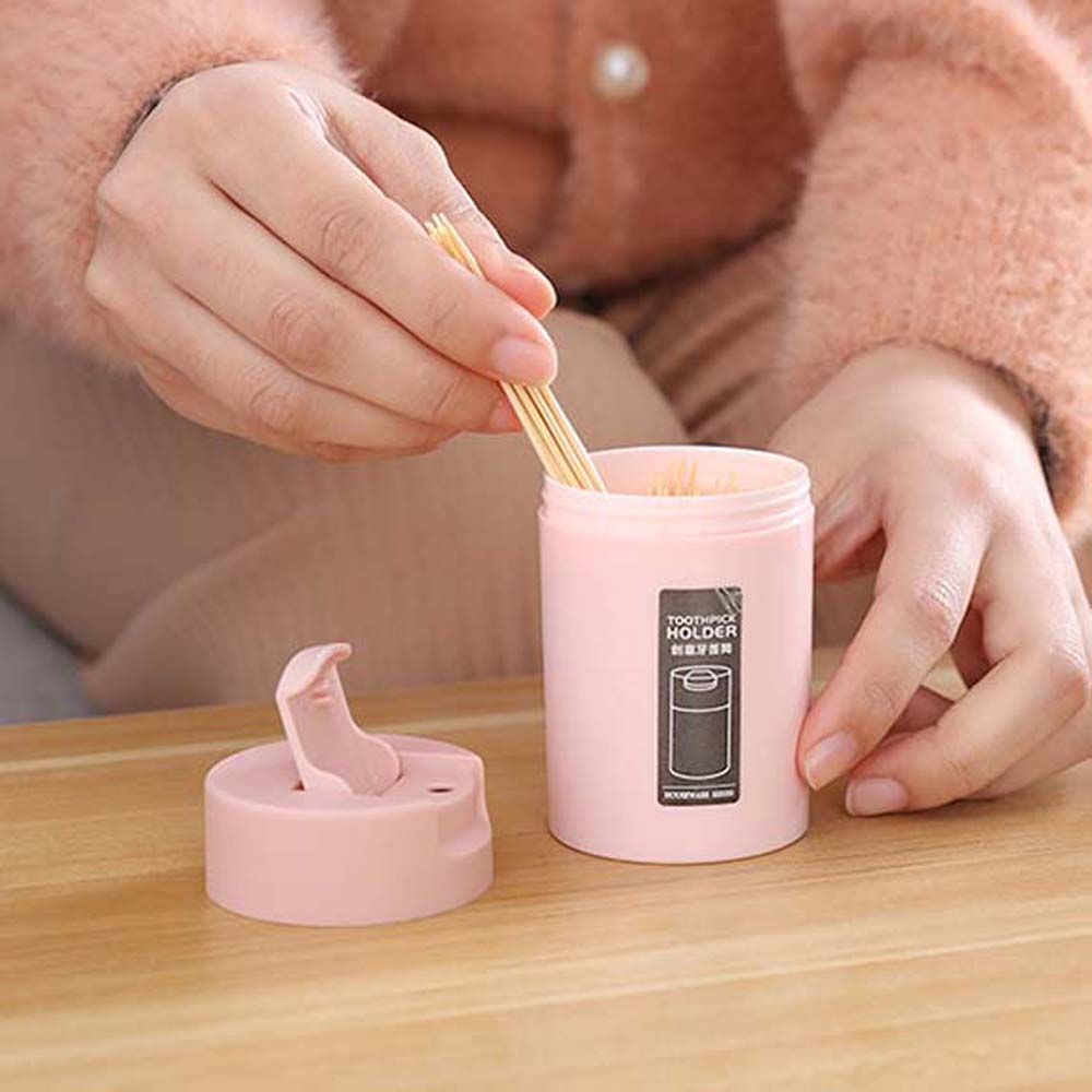 Diana khay nhựa chất lượng cao dụng cụ nhà bếp Lọ đựng tăm Dispenser tăm container hộp đựng tăm