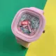 New labubu trẻ em xem thạch vuông Vỏ Silicone cảm giác đồng hồ thạch anh Sản phẩm bán chạy xem trẻ em món quà sinh nhật. 