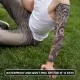 hot Sea Snake Full Arm Waterproof Temporary Tattoo Sticker, Long-lasting for 1-2 weeks, Realistic Semi-Permanent Fake Tattoo. 