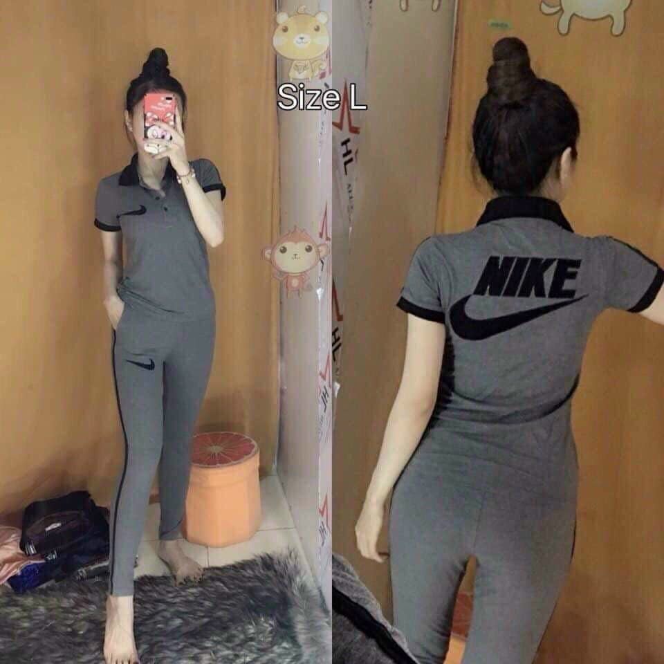 [HCM]SÉT BỘ ĐỒ COTTON CỔ TRỤ THÊU NIK CAO CẤP
