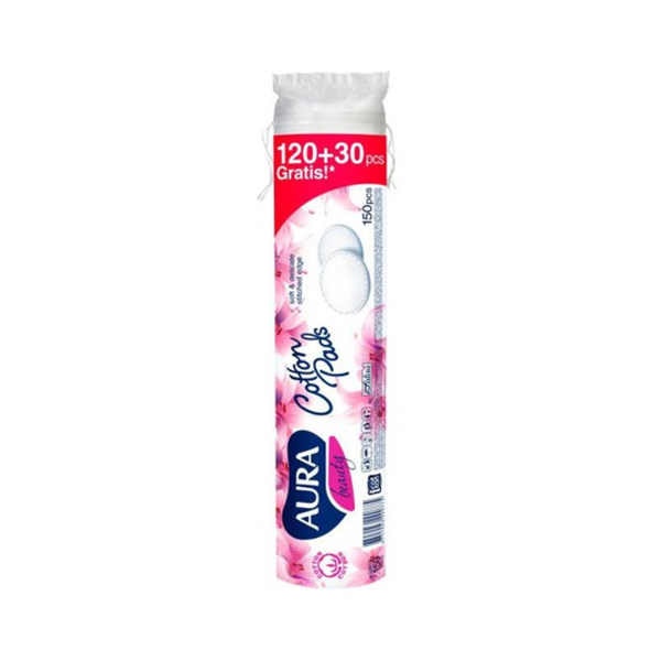 [HCM][RẼ VÔ ĐỊCH] Bông tẩy trang Aura Beauty 150 miếng