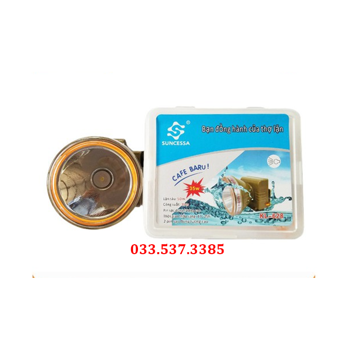 Đèn pin đội đầu siêu sáng, đèn pin cao cấp KL 628