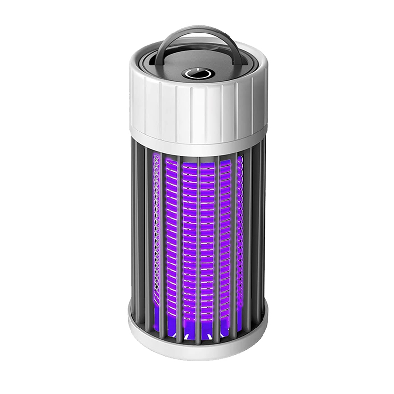 Mosquito Lamp,USB Electric Bug Zapper 360°UV Fly Zapper, Portable Bug Light Indoor&Outdoor for Bedroom Hotel