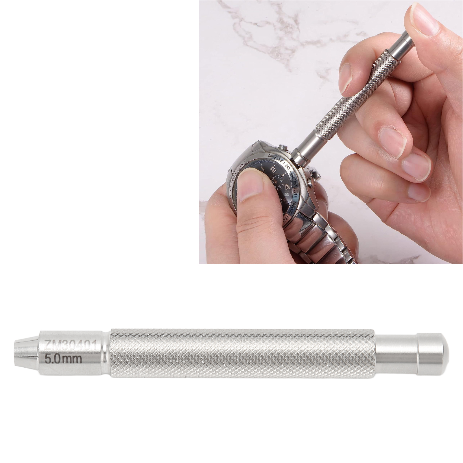 Watch Crown Winder Tool Stainless Steel Manual Mechanical Winding Instrument Watch Repair Tools