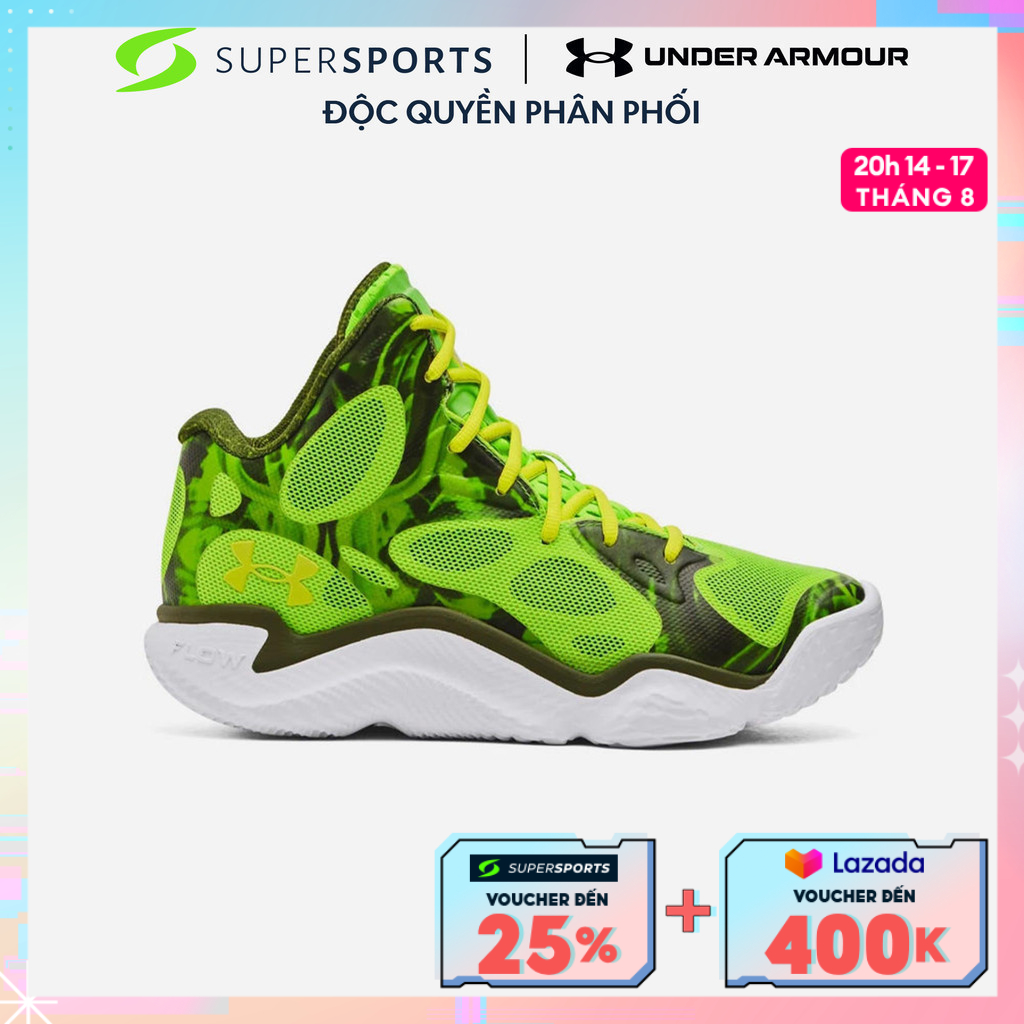 Under armour giày bóng rổ unisex curry spawn flotro 3026640-300