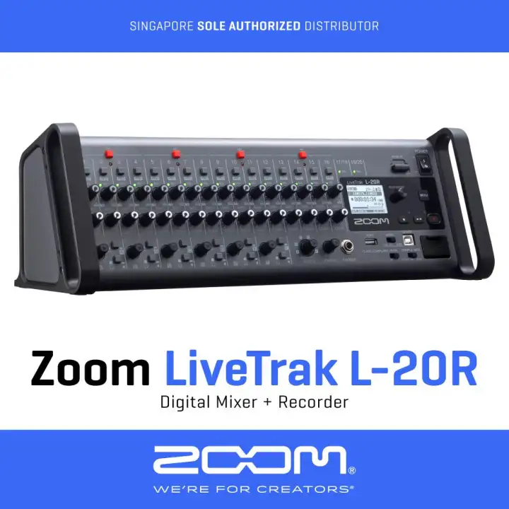 zoom livetrak l20r