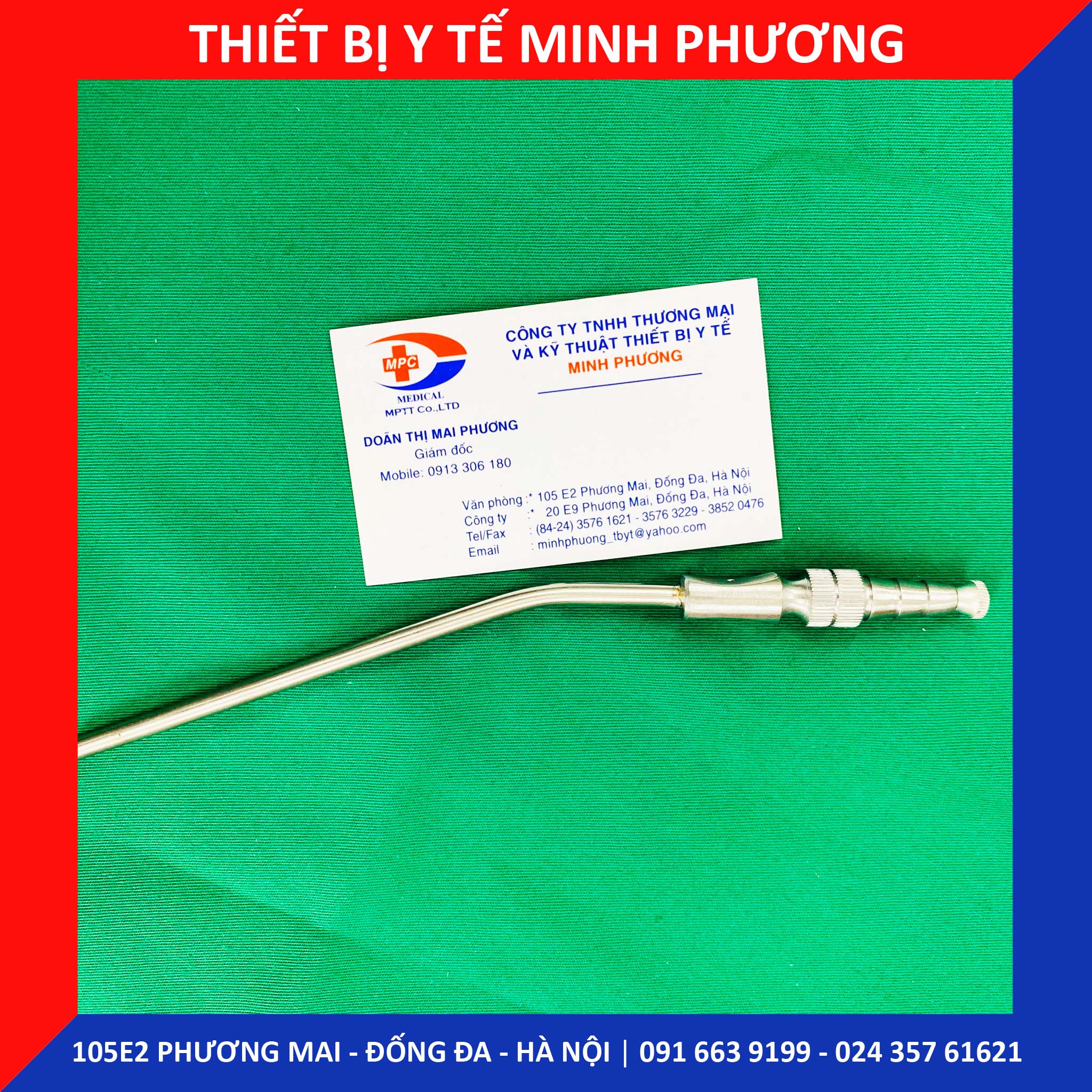 Ống hút dịch tai mũi họng