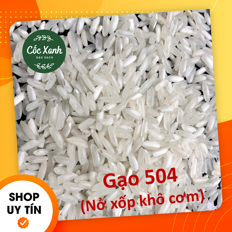 [Freeshipmax] [5kg] GẠO 504 Nở xốp khô cơm