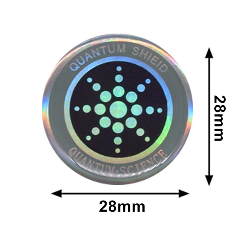 Round Quantum Shield Sticker Anti Radiation Protection Mobile Phone Sticker. 