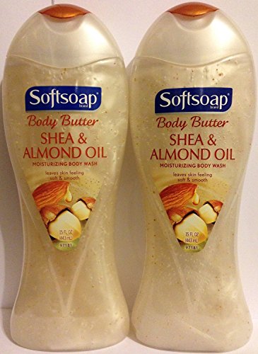 softsoap body wash shea & almond oil