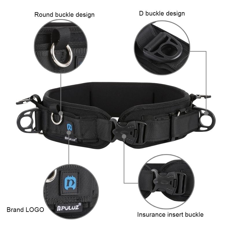 New PULUZ Multi-functional Bundle Waistband Strap Belt with Hook for SLR  DSLR Cameras