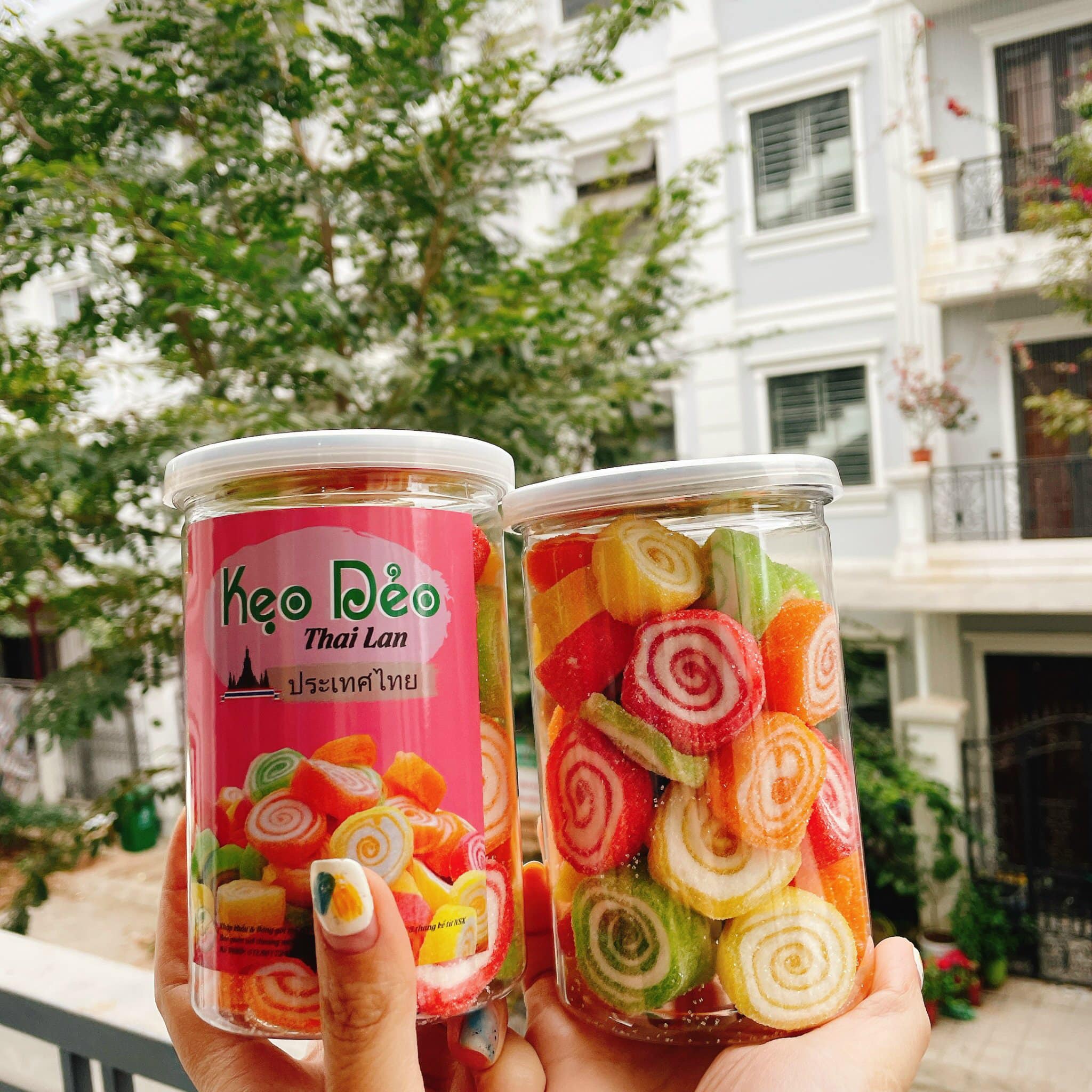 Kẹo Dẻo Xoắn Thái Lan