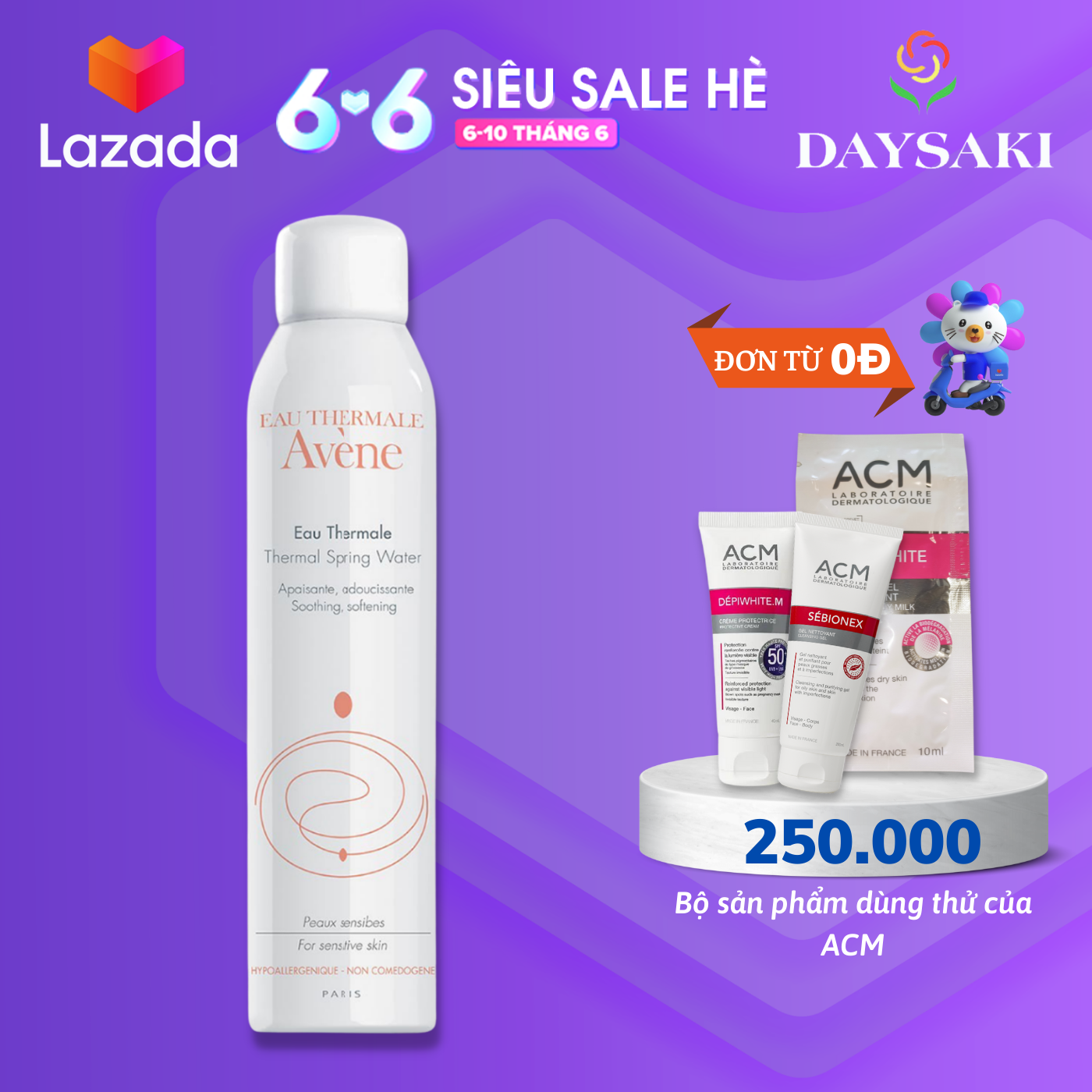 Avene Nước Xịt Khoáng Thermal Spring Water (300ml)