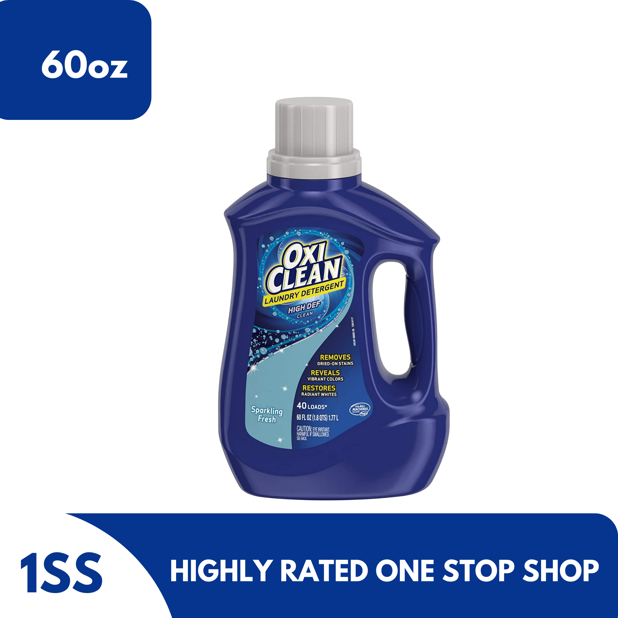 OxiClean Laundry Detergent Sparkling Fresh, 60oz Lazada PH