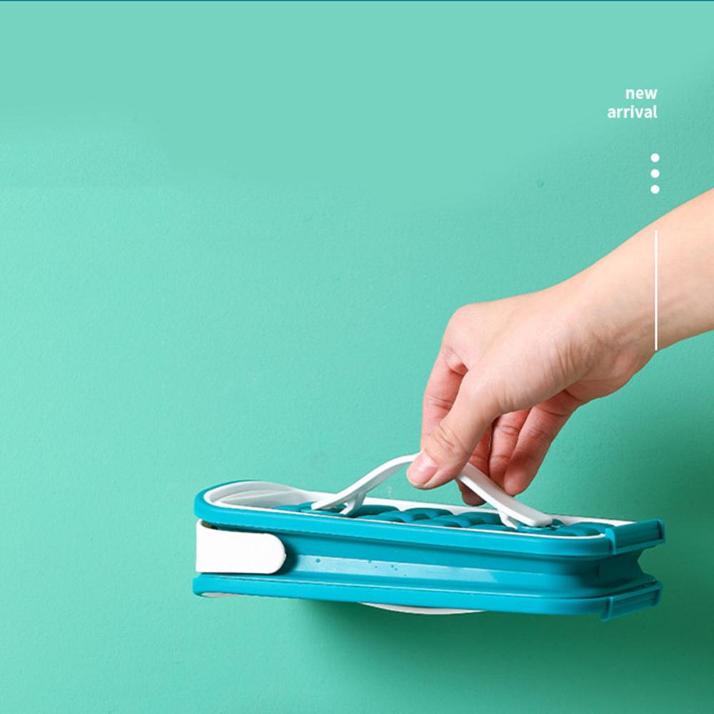 2 in 1 Portable Kettle Silicone Ice Cube Bag Mold Foldable Ice Ball Maker Tray