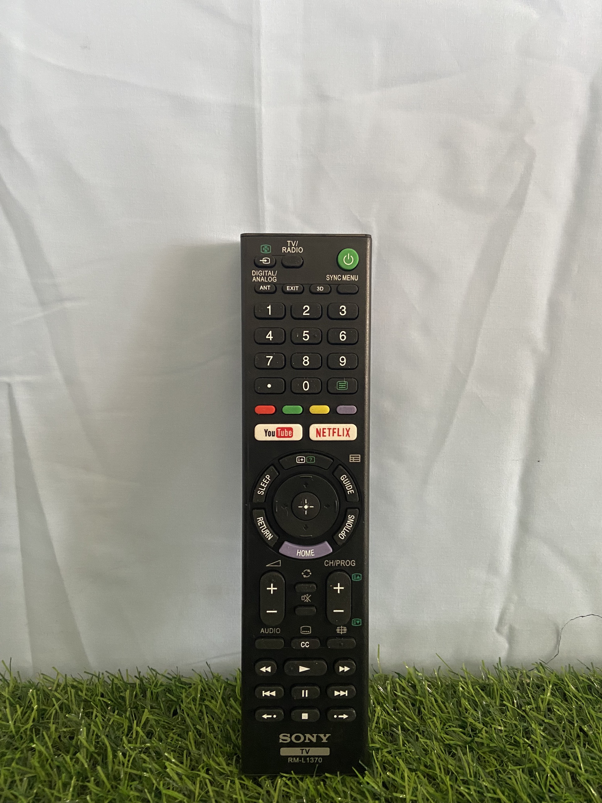 Điều khiển TV Sony 2 nút đỏ . TẶNG 2 PIN