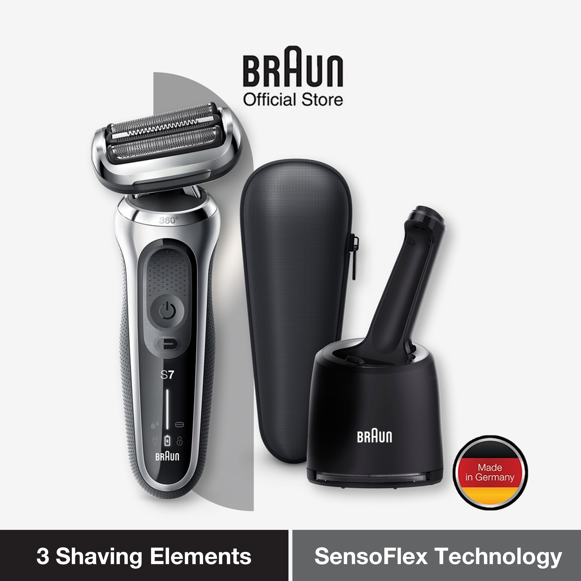 wet shave with braun 7 series