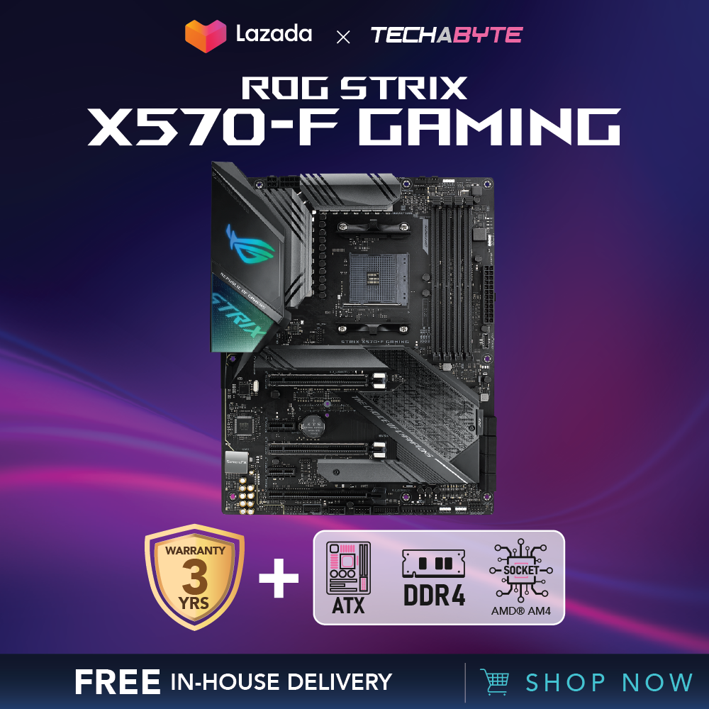 Asus ROG STRIX X570F Gaming AMD X570 Full ATX DDR4