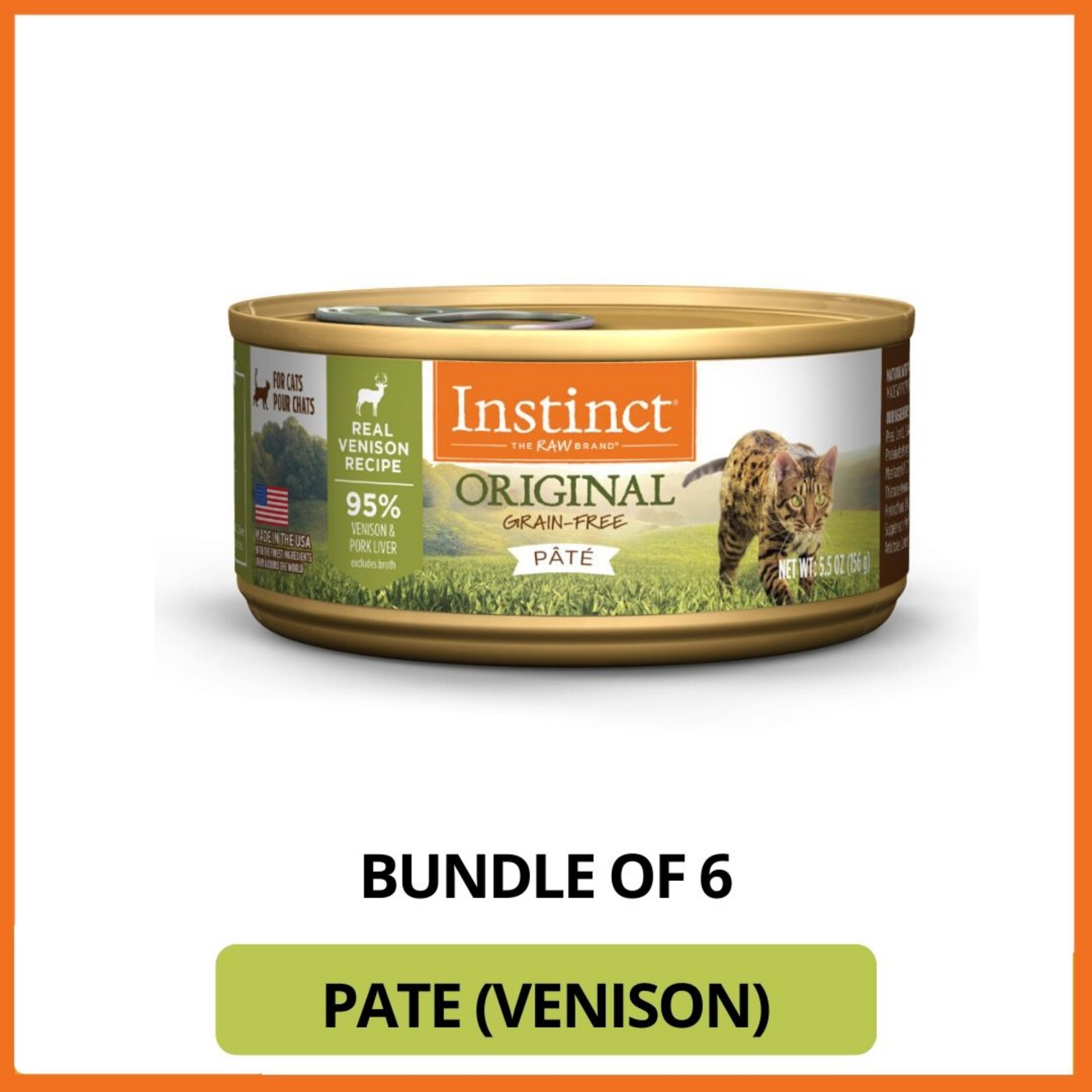 natural instinct venison cat food