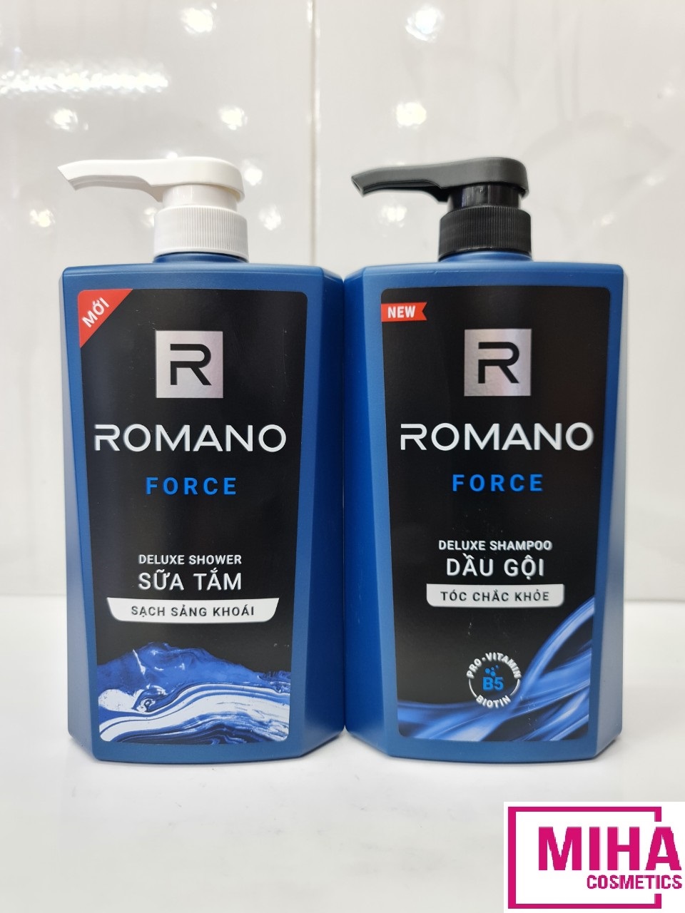 Sữa Tắm Hoặc Dầu Gội Cao Cấp Romano Force 650g
