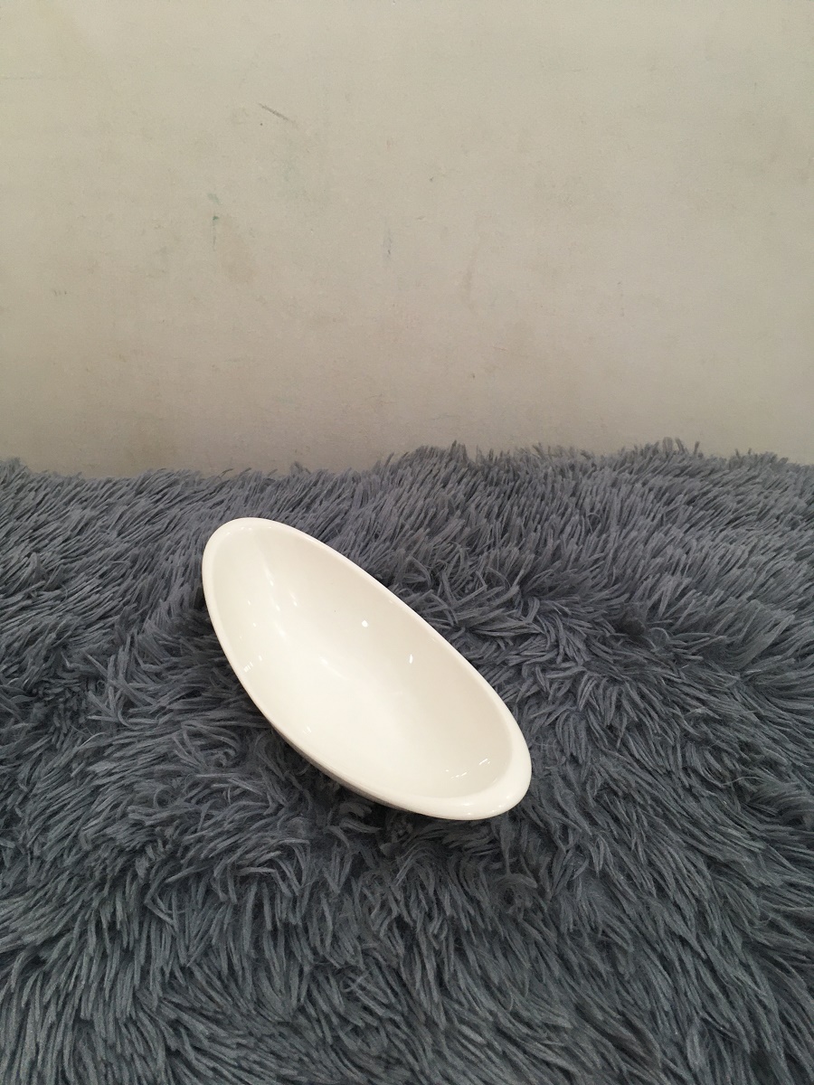 TÔ OVAL VÀNH ĐẦU 22 CM - GỐM SỨ MINH LONG I