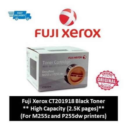 Fuji Xerox Black Toner Cartridge (M255Z 